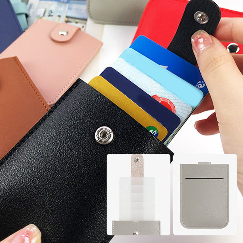 💼 KAUFE 2, ERHALTE 1 GRATIS! ✨ Herausziehbares Kartenetui aus PU-Leder – Kompakt, Robust & Organisiert Karten & Scheine 🧳
