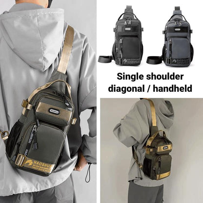 2025 Verstellbare Oxford-Stoff Casual Brusttasche