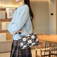 תיק Crossbody מודפס עם ריבוי כיסים לנשים