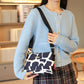 תיק Crossbody מודפס עם ריבוי כיסים לנשים