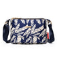תיק Crossbody מודפס עם ריבוי כיסים לנשים
