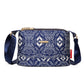 תיק Crossbody מודפס עם ריבוי כיסים לנשים
