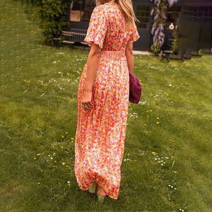 🌻Zeitlich begrenzt 50% RABATT🌻Süßes Vintage-Blumenkleid für Damen