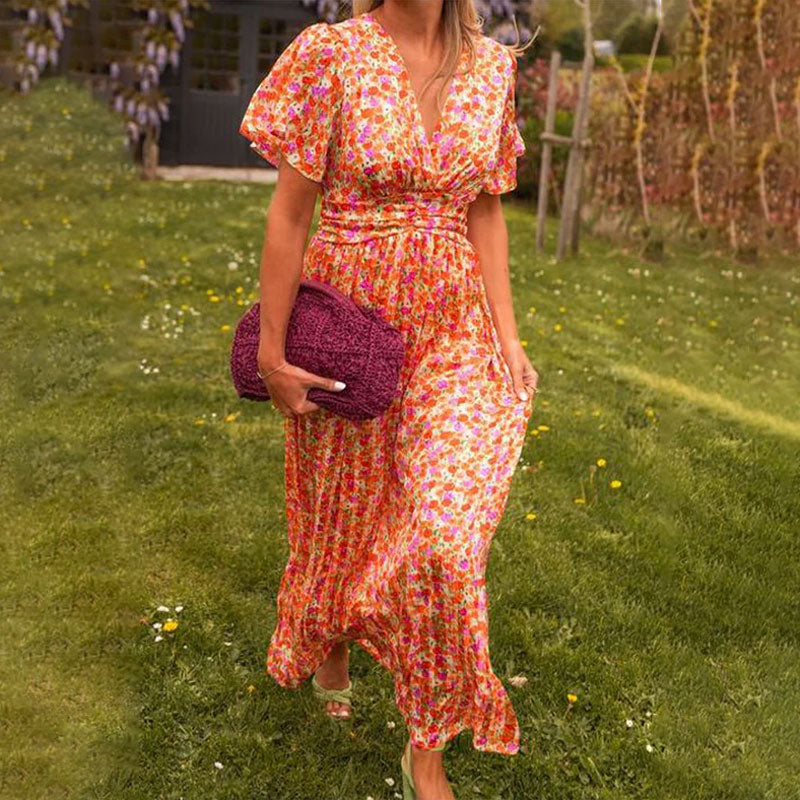 🌻Zeitlich begrenzt 50% RABATT🌻Süßes Vintage-Blumenkleid für Damen