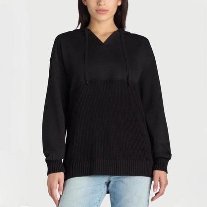 Einzigartiger und schicker Patchwork-Hoodie für Damen