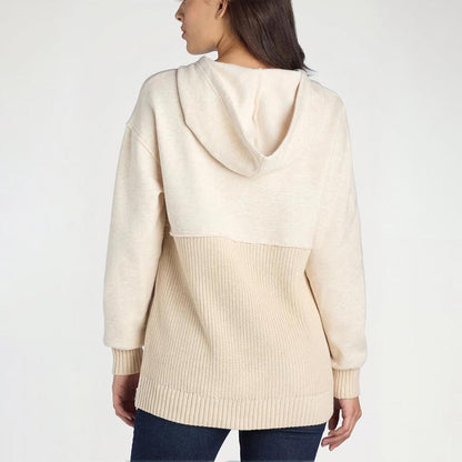 Einzigartiger und schicker Patchwork-Hoodie für Damen