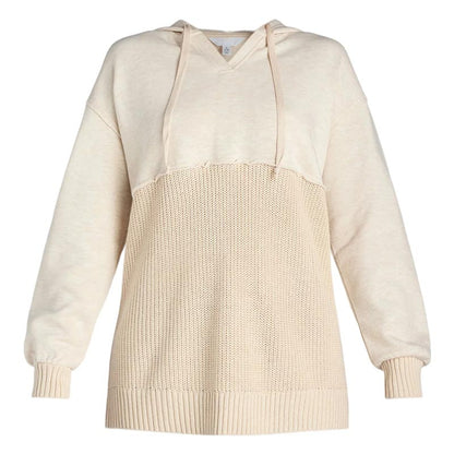 Einzigartiger und schicker Patchwork-Hoodie für Damen