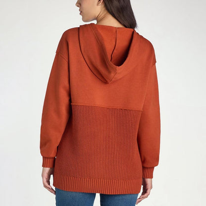 Einzigartiger und schicker Patchwork-Hoodie für Damen