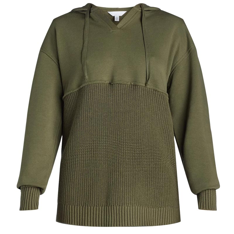 Einzigartiger und schicker Patchwork-Hoodie für Damen