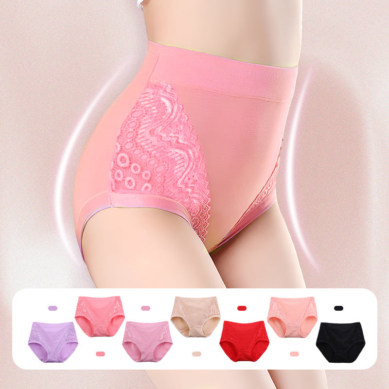 🔥50% Rabatt💟Plus Größe hohe Taille auslaufsicher Baumwolle Höschen