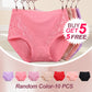🔥50% Rabatt💟Plus Größe hohe Taille auslaufsicher Baumwolle Höschen