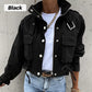 🧥✨ Damen Bikerjacke – Kurze Jacke, Modern & Vielseitig für den Alltag