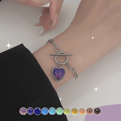 🔮🎁Stimmungsarmband mit Farbwechsel, für gute Laune & als Geschenk