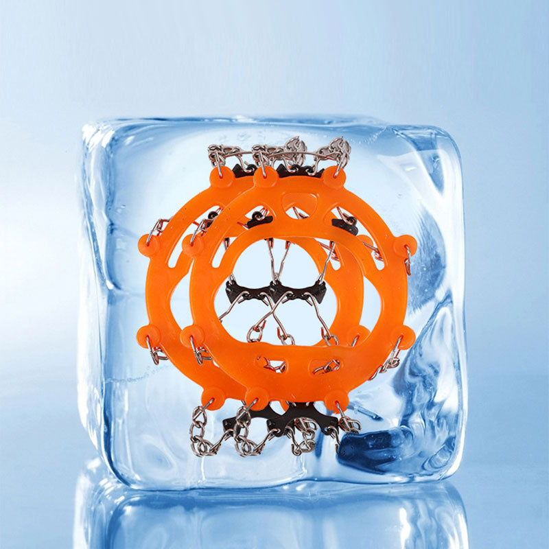 Externe Anti-Rutsch-Steigeisen für Stiefel und Wanderschuhe