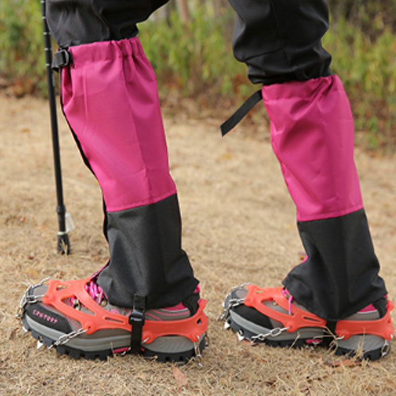 Externe Anti-Rutsch-Steigeisen für Stiefel und Wanderschuhe
