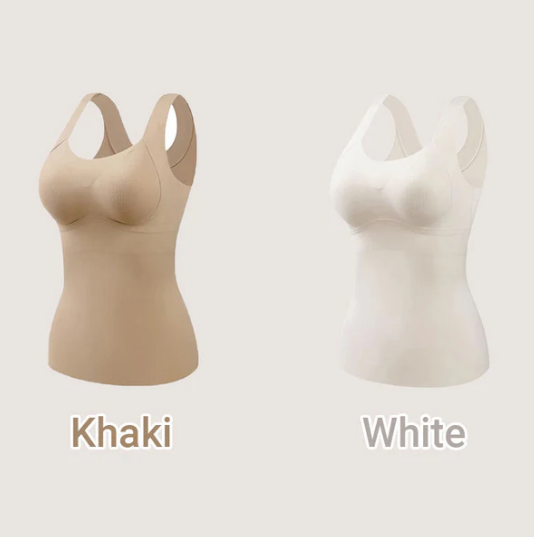 🎅Weihnachtsverkauf 50% Rabatt🌸Damen-Wärmeweste mit integriertem BH