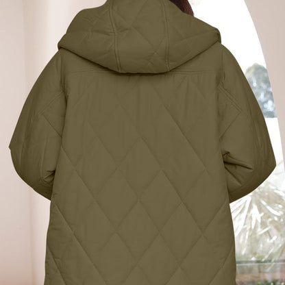 50%Rabatt🔥 Trendige leichte Steppjacke mit Kapuze für Damen im Winter