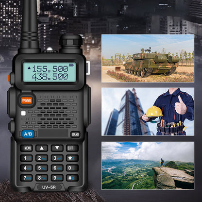 🔥מבצע חם 50% הנחה🔥📡 UV-5R Ham Radio Long Range UV5R רדיו דו כיווני מכשיר קשר