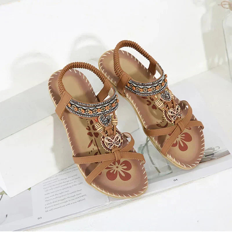 🔥 Sommer-Super-Sale: Jetzt 25€ sparen! 🌸2025 Trend-Sandalen im Boho-Chic