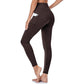 Figurformende High-Waist-Trainingsleggings zur Po-Lifting und Bauchweg mit Seitentasche