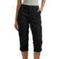 ⏰ 50 % RABATT – Nur für kurze Zeit 👖 Damen 7/8 Freizeithose ✨ Unifarben, Mit Praktischen Taschen & Bequemer Passform