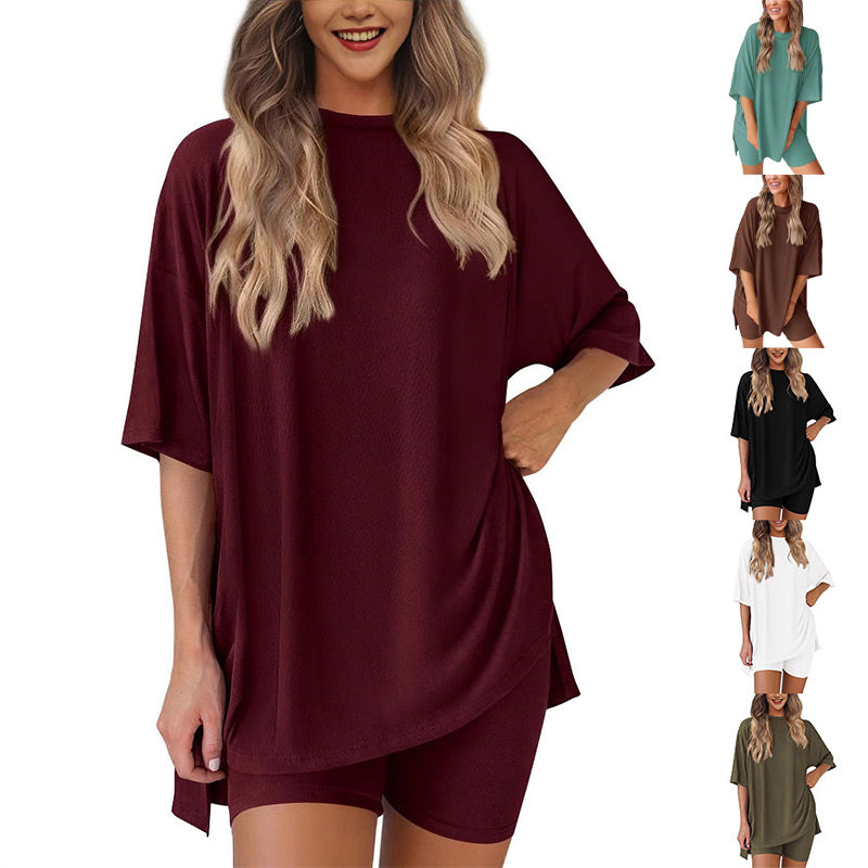 🌙Sommerangebot 50 % Rabatt💞 Bequemes, lockeres Zweiteiler-Set für Damen