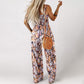 📦Kostenloser Versand🔥Leichter Boho-Overall mit Print & dünnen Trägern – Perfekt für Strand & Freizeit 🏖️🌸