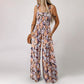 📦Kostenloser Versand🔥Leichter Boho-Overall mit Print & dünnen Trägern – Perfekt für Strand & Freizeit 🏖️🌸