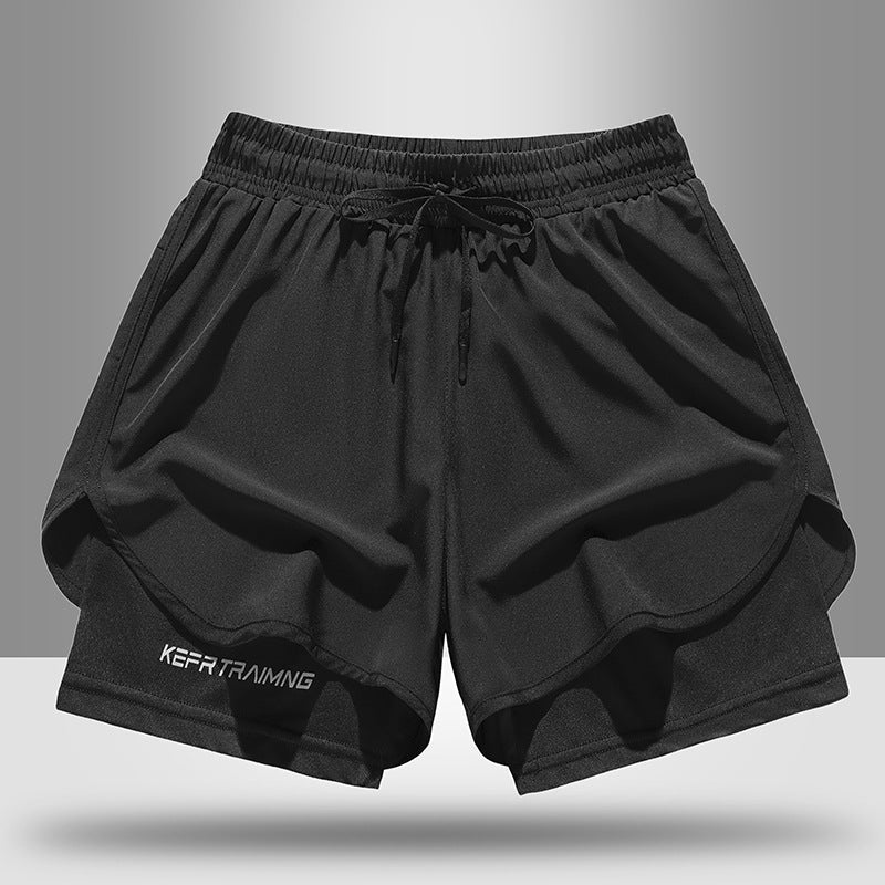 Laufshorts für Damen & Herren – mit integrierter Kompressionshose, schnell trocknend & leicht – ideal für Training & warme Tage🏃‍♀️🏃‍♂️💨