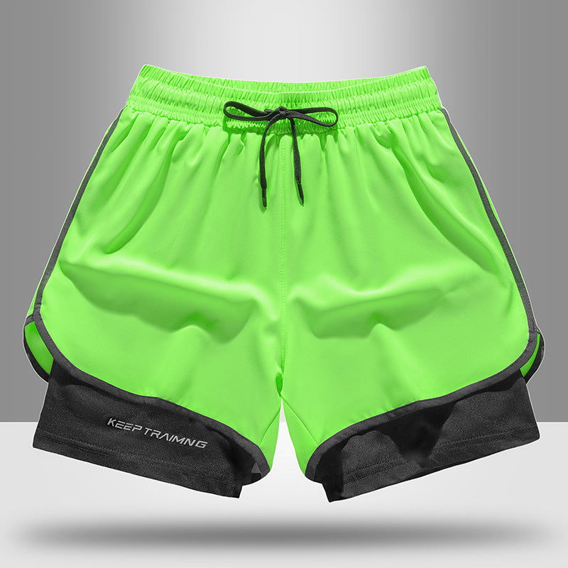 Laufshorts für Damen & Herren – mit integrierter Kompressionshose, schnell trocknend & leicht – ideal für Training & warme Tage🏃‍♀️🏃‍♂️💨