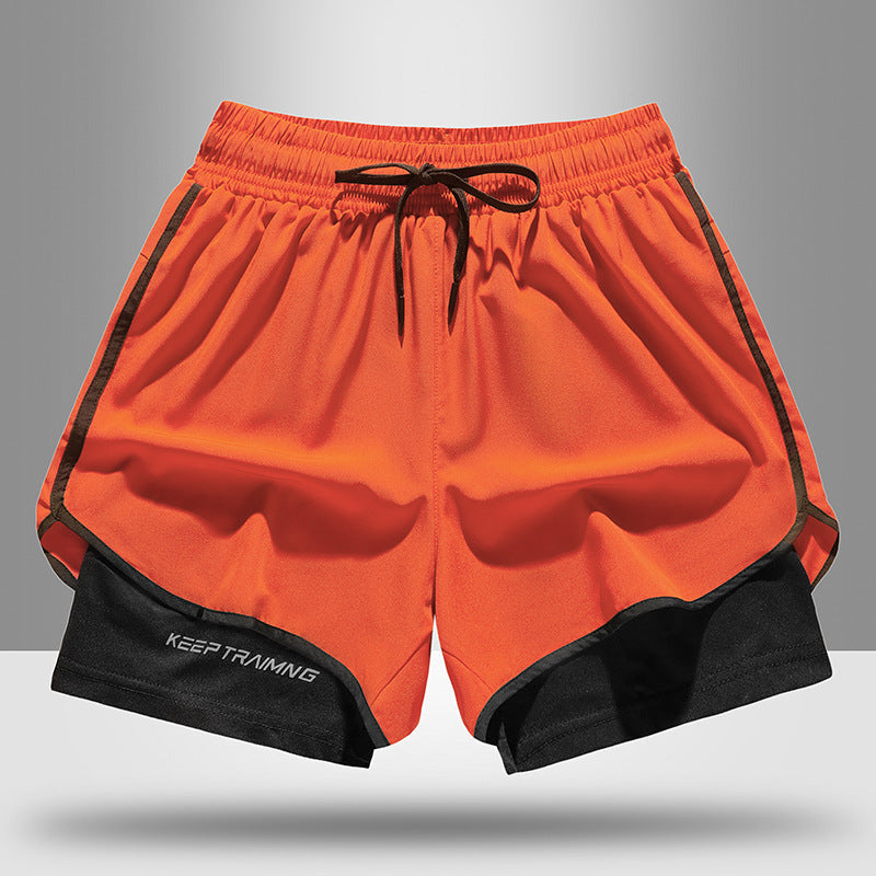 Laufshorts für Damen & Herren – mit integrierter Kompressionshose, schnell trocknend & leicht – ideal für Training & warme Tage🏃‍♀️🏃‍♂️💨