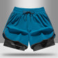 Laufshorts für Damen & Herren – mit integrierter Kompressionshose, schnell trocknend & leicht – ideal für Training & warme Tage🏃‍♀️🏃‍♂️💨