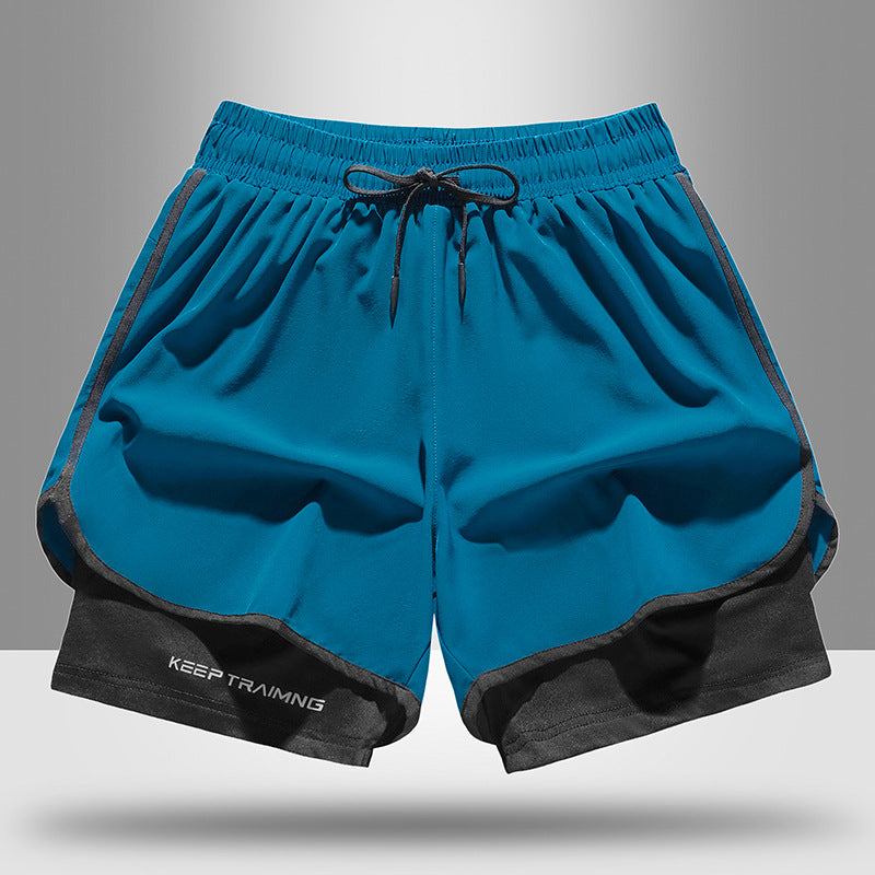Laufshorts für Damen & Herren – mit integrierter Kompressionshose, schnell trocknend & leicht – ideal für Training & warme Tage🏃‍♀️🏃‍♂️💨
