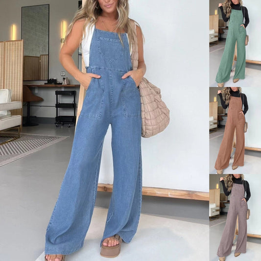 🔥 Sommer-Sale: 20€ sparen! Trendy Denim-Overall für Damen – lässig & bequem!