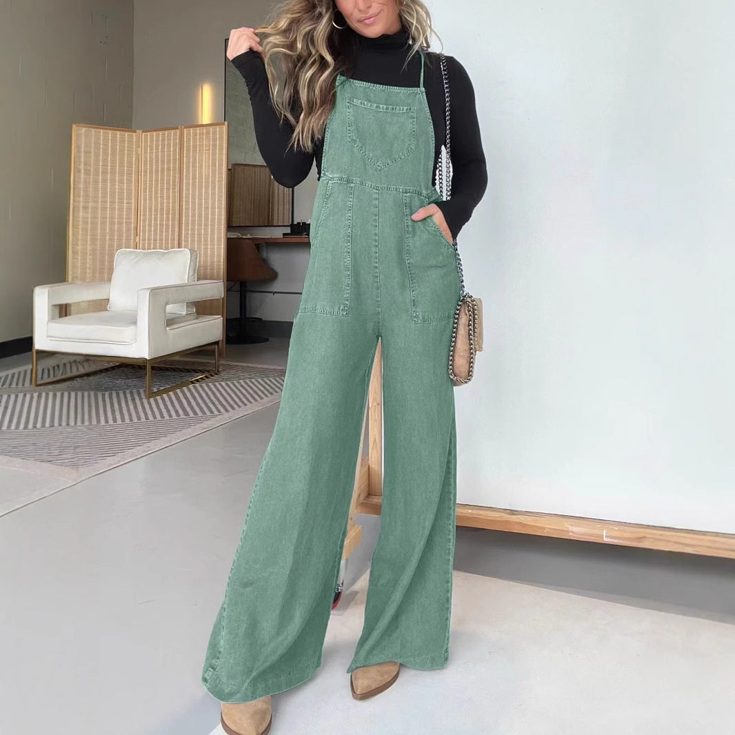 🔥 Sommer-Sale: 20€ sparen! Trendy Denim-Overall für Damen – lässig & bequem!