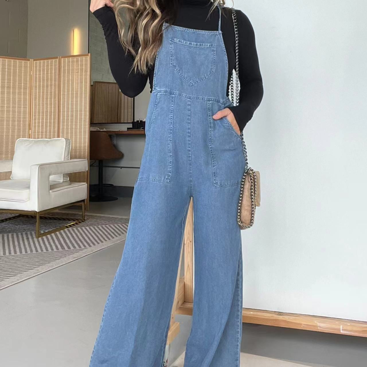 🔥 Sommer-Sale: 20€ sparen! Trendy Denim-Overall für Damen – lässig & bequem!