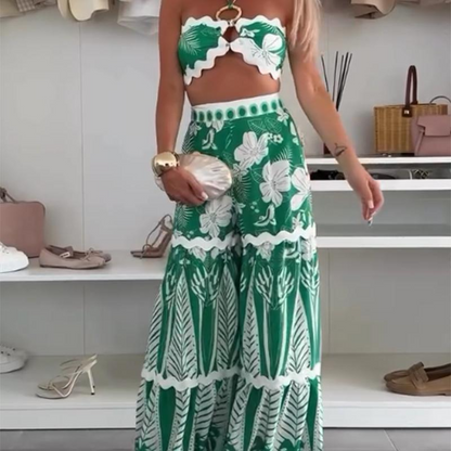 🔥 Sommer-Special: 2-teiliges Bikini-Set mit Blumenhose – Jetzt 41€ sparen & KOSTENLOSER Versand!