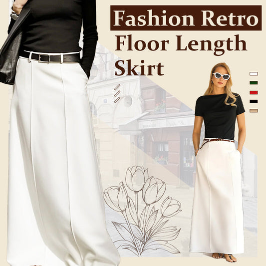 Retro A-Line Midirock – Hochtailliert mit Weitem Schwenk, Zeitloser Stil