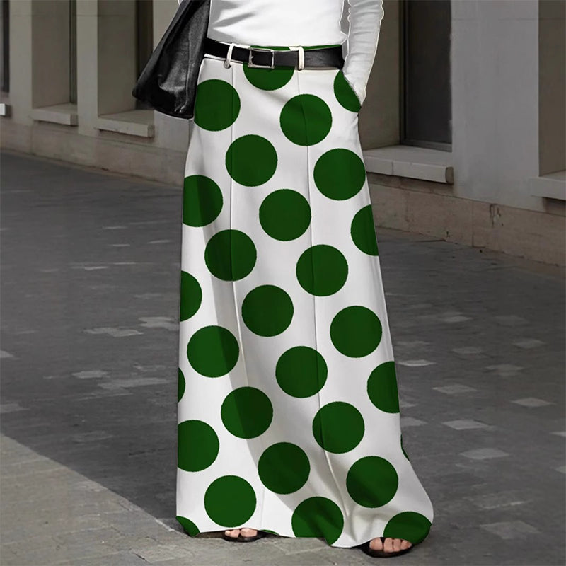 Retro A-Line Midirock – Hochtailliert mit Weitem Schwenk, Zeitloser Stil