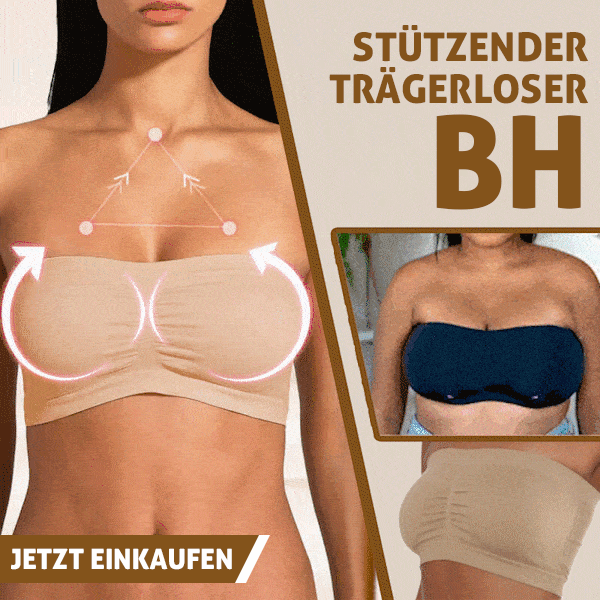 🔥 LIMITIERTES ANGEBOT: Stützender trägerloser BH – KAUF 1, ERHALT 1 GRATIS!