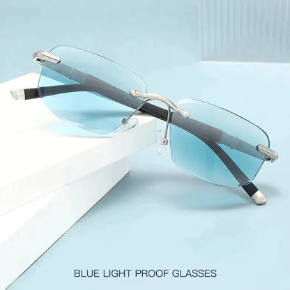 🎉Letzter Verkauf 50% RABATT💥Hohe Härte, Anti-Blaulicht-Lesebrille für den Nah- und Fernsicht