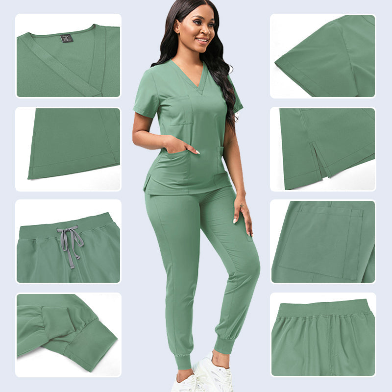 ⏳Begrenzte Zeit 50% Rabatt💥Bequeme und funktionale Performance-Arztkleidung-Set