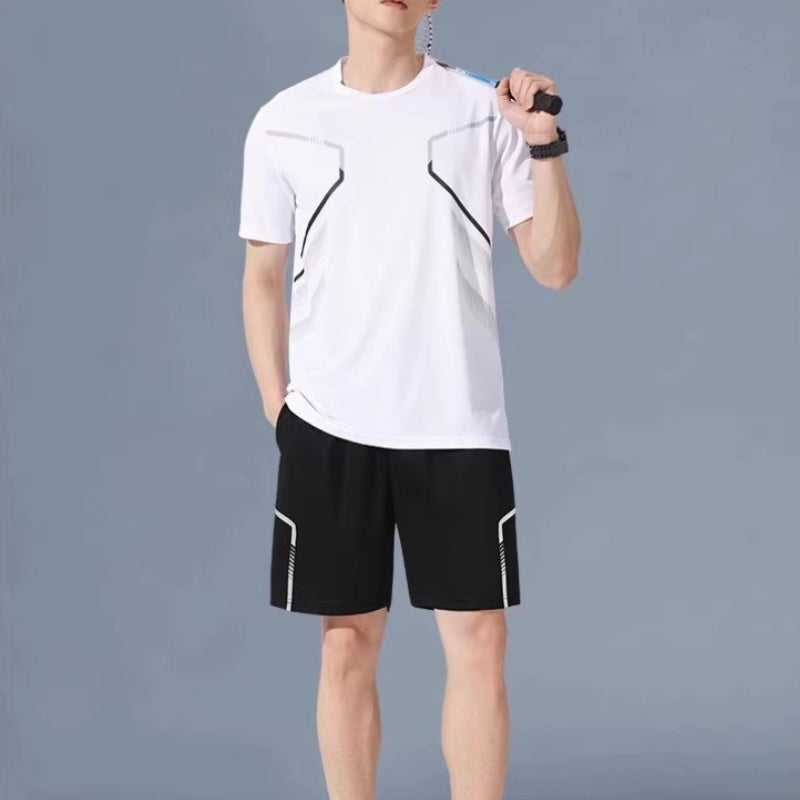 🔥🔥Schnelltrocknendes T-Shirt- und Shorts-Set für Herren