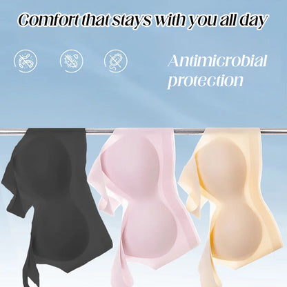 💃【Must-Have für Curvy Ladies!】 Bügelloser Mega-Comfort-BH | Aktion: Kauf 2, 1 gratis! Schluss mit drückenden Trägern – endlich frei atmen! 👙
