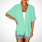 🌼 SOMMER-SONDERANGEBOT 50% RABATT! ✨Damen Freizeit-Oberhemd in einfarbigem Design – locker, leicht & vielseitig – ideal über Tops oder als leichte Jacke für Sommer & Alltag