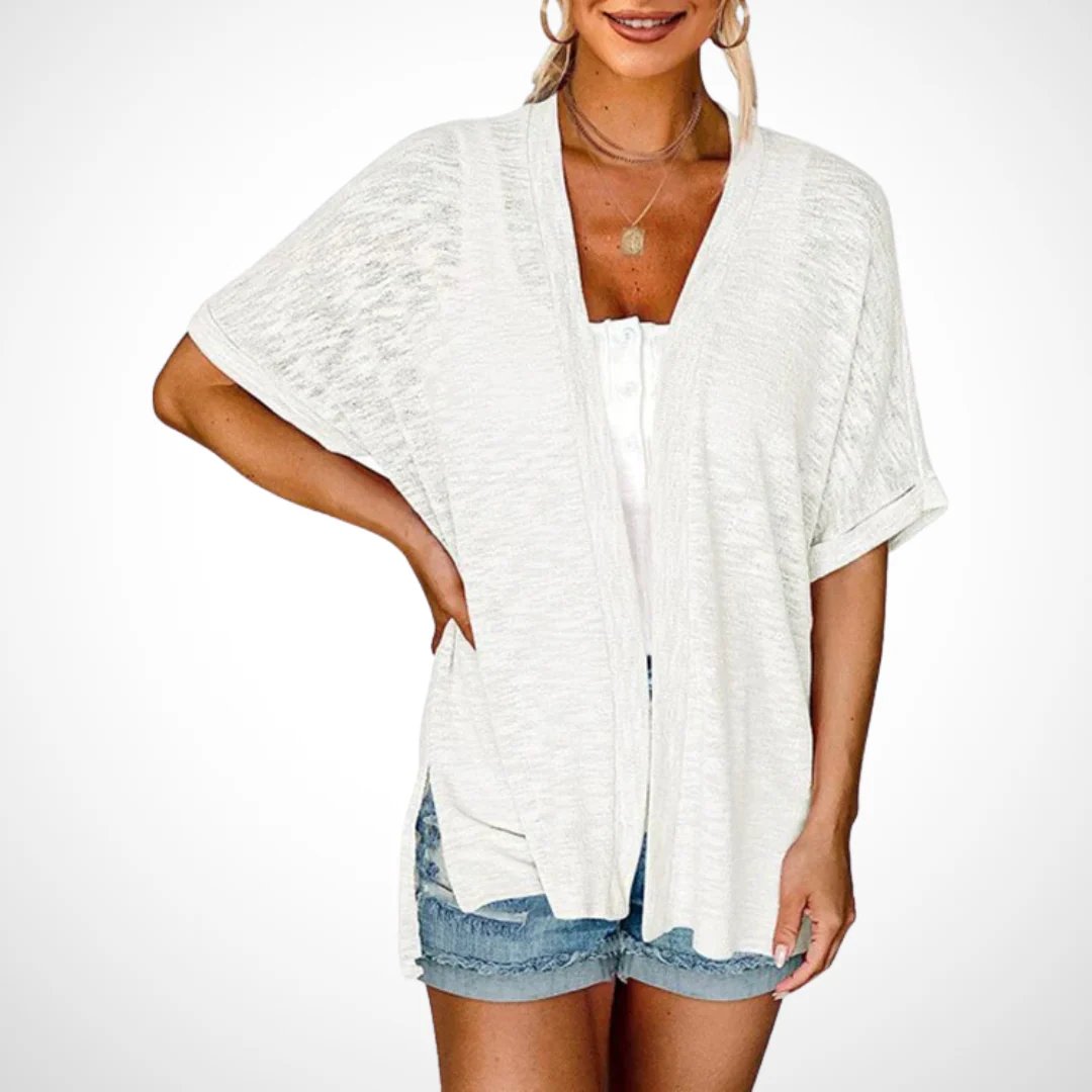 🌼 SOMMER-SONDERANGEBOT 50% RABATT! ✨Damen Freizeit-Oberhemd in einfarbigem Design – locker, leicht & vielseitig – ideal über Tops oder als leichte Jacke für Sommer & Alltag