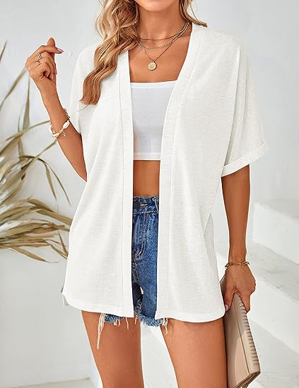 🌼 SOMMER-SONDERANGEBOT 50% RABATT! ✨Damen Freizeit-Oberhemd in einfarbigem Design – locker, leicht & vielseitig – ideal über Tops oder als leichte Jacke für Sommer & Alltag