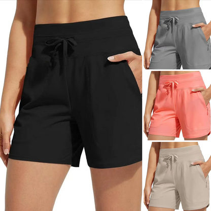 ⏳Begrenzte Zeit 50% Rabatt💥🌸Sportshorts für Damen mit Taschen🩳