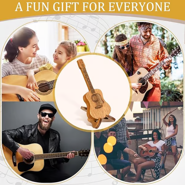 🎁Holzplektrum-Box für Akustikgitarre🎸