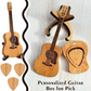 🎁Holzplektrum-Box für Akustikgitarre🎸